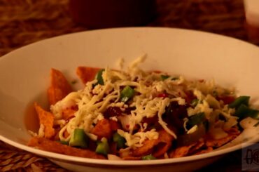 Tot Special Nachos  |  Desi Nachos  |  Healthy Snack Recipes  | Homemade Nachos