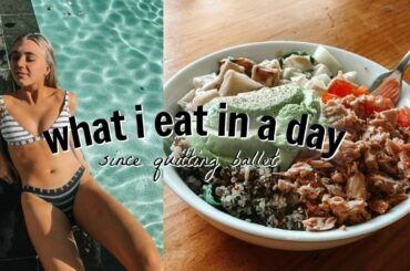 what I eat since QUITTING BALLET... (healthy/easy recipes)