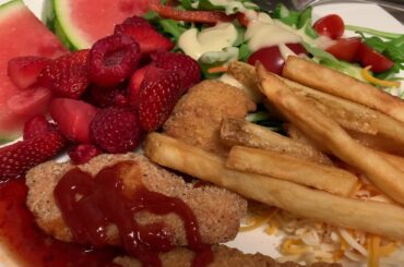 Lunch@work walang kamatayang salad.