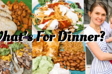 WHATS FOR DINNER TONIGHT!? | 6 Simple Family Meal Ideas