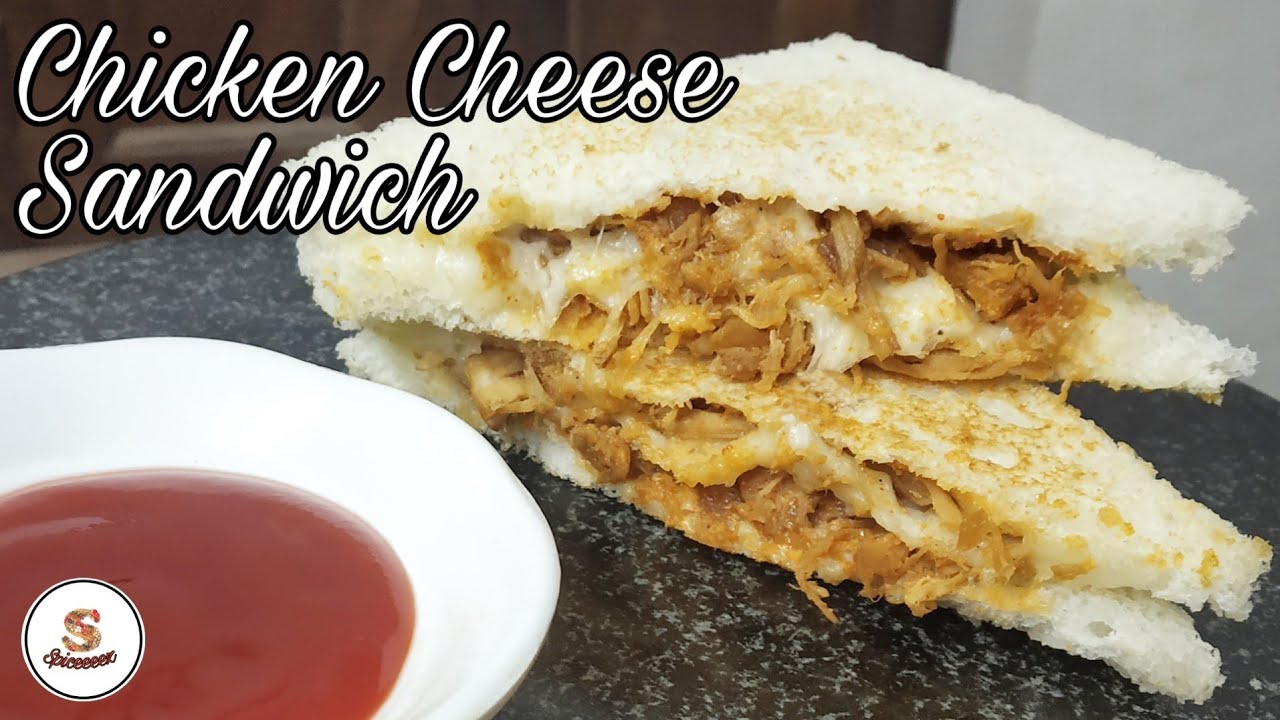 Chicken Cheese Sandwich on Tawa | Chicken cheese sandwich recipe | easy & tasty – lazeez Chicken Cheese Sandwich on Tawa | Chicken cheese sandwich recipe | easy & tasty - lazeez