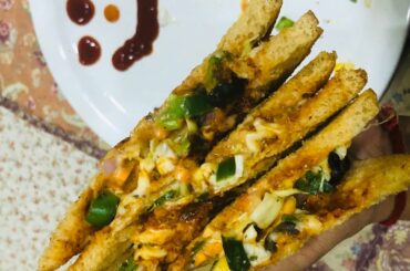 Pizza Sandwiches | Pizza Sauce | Garlic Sauce | Kids Recipe | Healthy Recipe | My Hungry Emotion