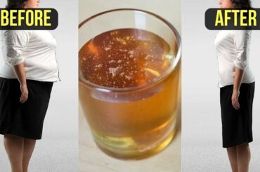 Just Boil 2 Ingredients & Drink This Before Bedtime and Loss Weight Overnight!