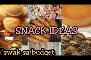 Snack Ideas na swak sa budget