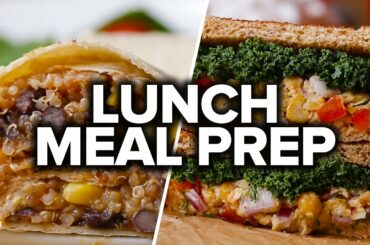 6 Vegan Lunch Meal Preps