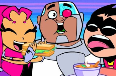 Teen Titans Go! | Eating Healthy | DC Kids
