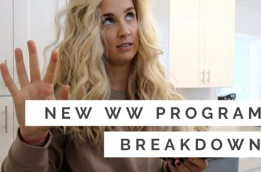 NEW WW PROGRAM BREAKDOWN FOR 2020 + MEAL IDEAS FOR PURPLE