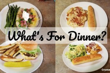 WHAT'S FOR DINNER | EASY HOMEMADE MEAL IDEAS | Collab | Crystal Evans