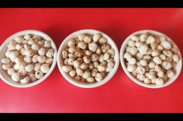 Quick & Easy 3 Different Types of Crunchy Makhana Recipe | Healthy Tea-Time Snacks