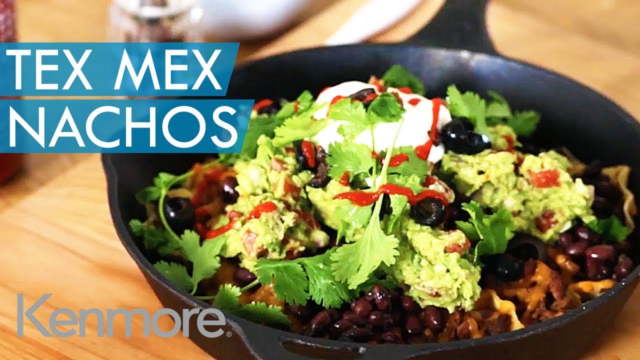 Loaded Tex Mex Nachos Recipe: Party Snack Ideas | Kenmore Loaded Tex Mex Nachos Recipe: Party Snack Ideas | Kenmore