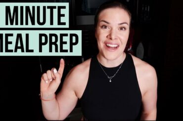 HOW I MEAL PREP MY FOOD | 5 Minute Weight Loss Recipes