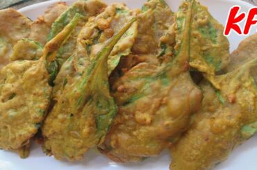Crispy Palak Pakora Recipe | Healthy snacks indian recipes | Breakfast recipes By Abid Ali KFS