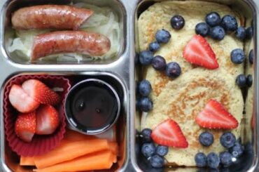Healthy lunch box ideas for kidz (whole wheat pancake recipe )
