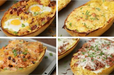 Spaghetti Squash 4 Ways