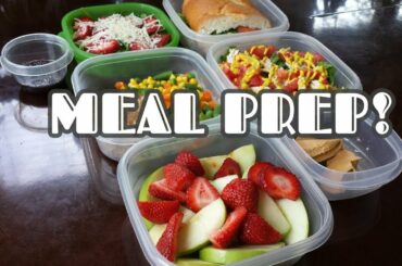 Meal Prep for the Week! + Healthy Meal Ideas