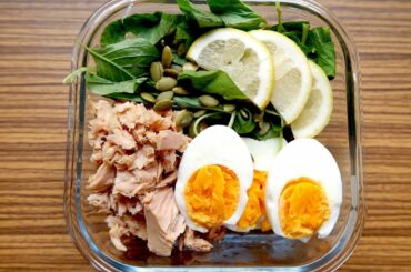 Keto Tuna Packed Lunch Salad Recipe