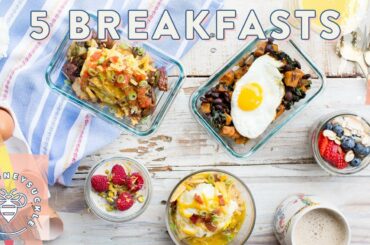 5 Make-Ahead Breakfast Bowls Mon-Fri 🍳 | HONEYSUCKLE