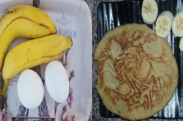 Pancakes egg and banana | healthy and tasty food recipes for babies