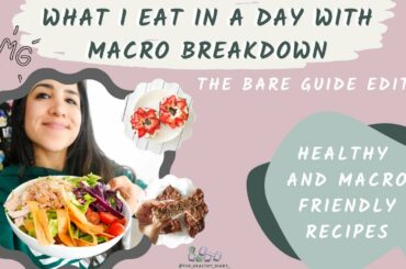 WHAT I EAT IN A DAY TO LOSE BODY FAT | HEALTHY RECIPES |  The Healthy Diary