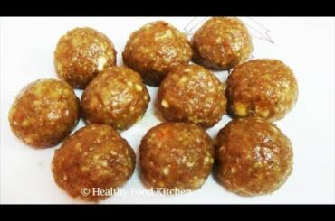 Evening Snacks Recipe in Tamil - Healthy Laddu Recipe - Amla Ladoo Recipe - Indian Gooseberry Laddu