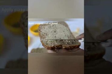 Healthy Quick Snack # Whole wheat Bread Pizza# Home Made # 5 Min Recipe # Whole food