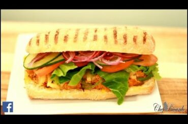 Tuna Sandwich With Salad Summer Time Lunch | Recipes By Chef Ricardo