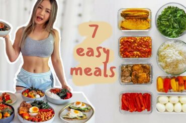 7 Healthy Meals Under 30 Mins 🥗Budget Meal Prep Challenge!