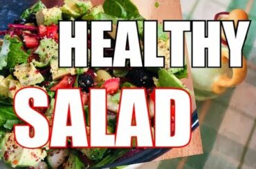 Healthy salad for weight loss ( EASY SALAD RECIPE ) | Chef Ricardo Cooking