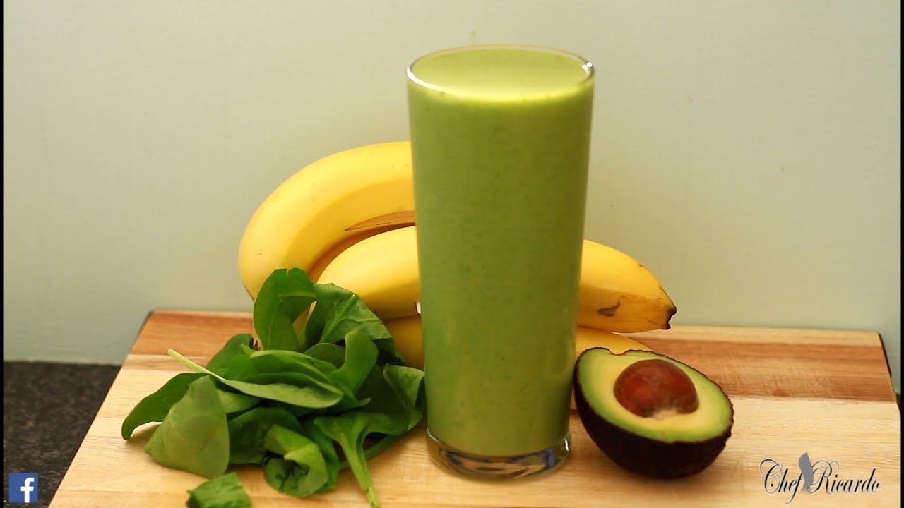 Avocado And Right Banana Smoothie In The Morning Weight Loss Drink | Recipes By Chef Ricardo Avocado And Right Banana Smoothie In The Morning Weight Loss Drink | Recipes By Chef Ricardo