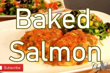 Healthy New Year Oven Baked Salmon And Salad After The Carb Christmas | Recipes By Chef Ricardo