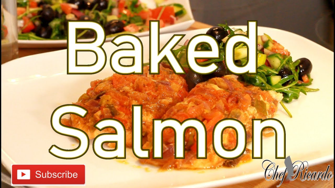 Healthy New Year Oven Baked Salmon And Salad After The Carb Christmas | Recipes By Chef Ricardo Healthy New Year Oven Baked Salmon And Salad After The Carb Christmas | Recipes By Chef Ricardo