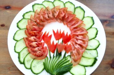 DIY Salad Decoration Ideas | Fruit & Vegetable Carving & Cutting Garnish