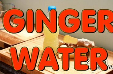 How To Make Best Ginger Water | Recipes By Chef Ricardo
