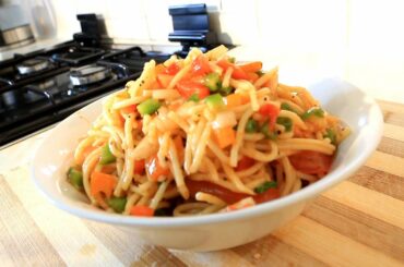 Home Made Spaghetti Salad Summer Time Salad | Recipes By Chef Ricardo