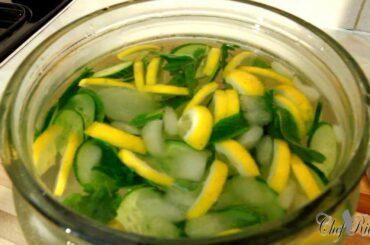 Flat Belly Diet Drink Water 5Kg Weight Loss This Summer | Recipes By Chef Ricardo