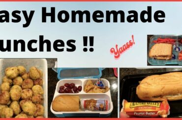 Week of School Lunches - Easy School Lunch Ideas Nov 2019