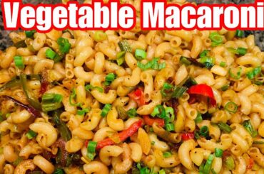 Quick Vegetable Macaroni Recipe - Healthy Snack Recipe By Yum Yum Food - How to Make Macaroni