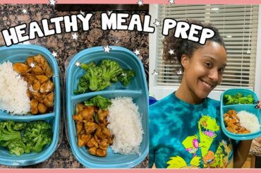 BUSY MOM HEALTHY LUNCH MEAL PREP ON A SUNDAY: Mom Vlog