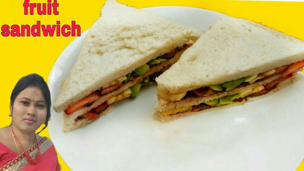 Fruit sandwich making at home//special fruit sandwich//how to make fruit sandwich Fruit sandwich making at home//special fruit sandwich//how to make fruit sandwich