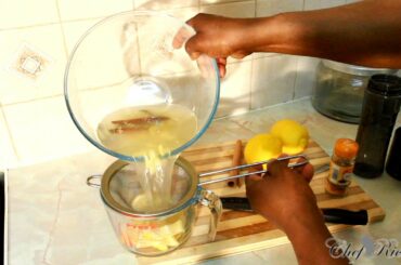 Lose Weight Fast With Lemon & Ginger & Cinnamon | Recipes By Chef Ricardo