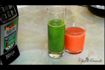 Broccoli And Strawberries Drink Healthy Recipe | Recipes By Chef Ricardo