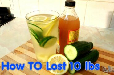 Lose Weight Fast With Lemon, Ginger,Cucumber | Recipes By Chef Ricardo