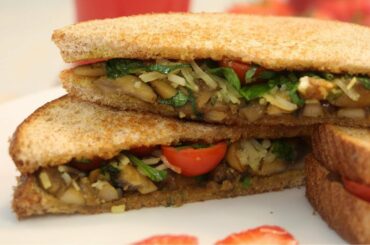 Mushroom Sandwich/ #LunchBoxRecipe/#Breakfast /Recipe# 39