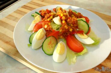Tuna And Eggs Salad For Summer Recipe Healthy (Jamaican Chef) | Recipes By Chef Ricardo