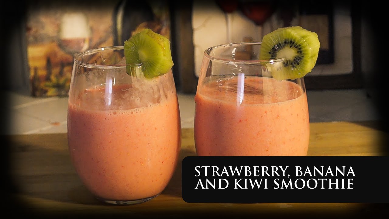 Easy Low Calorie Recipes: Strawberry, Banana & Kiwi Smoothie (Healthy Diet Plan) Easy Low Calorie Recipes: Strawberry, Banana & Kiwi Smoothie (Healthy Diet Plan)