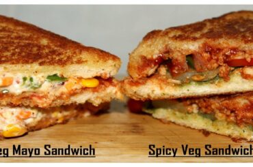 2 Tasty Veg Sandwich Recipes | Cooking Recipe | #18