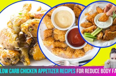 12 Easy Low Carb Chicken Appetizer Recipes FOR REDUCE BODY FAT / Healthy recipes easy/ BODYTV#7