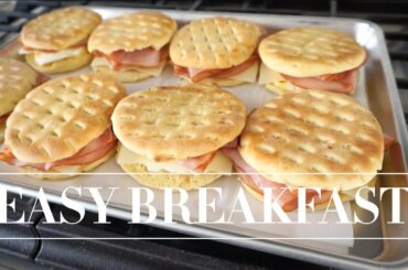 STARBUCKS INSPIRED Ham & Swiss Recipe - Quick & Easy Meal Prep!