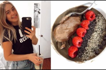 WHAT I ATE TODAY // healthy meals & fav detox teas