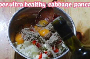 [자막]다이어트 음식 -  닭 가슴살 양배추 펜케익 '맛있게 먹으면서 살빼자'